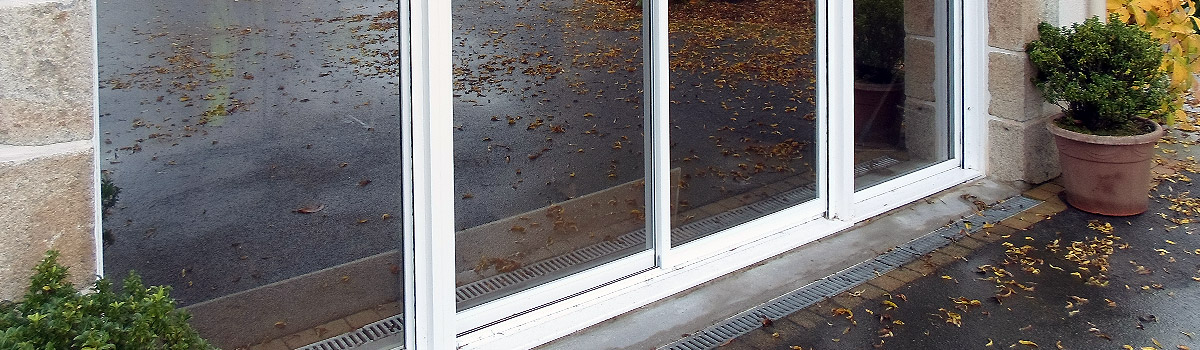 Menuisier à Landéda : porte fenêtre et vitrage
